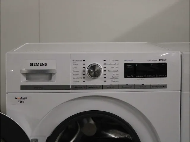 Iq700 isensoric bestcollection aquastop wasmachine & siemens iq700 isensoric selfcleaning condenser droger - afbeelding 3 van  8