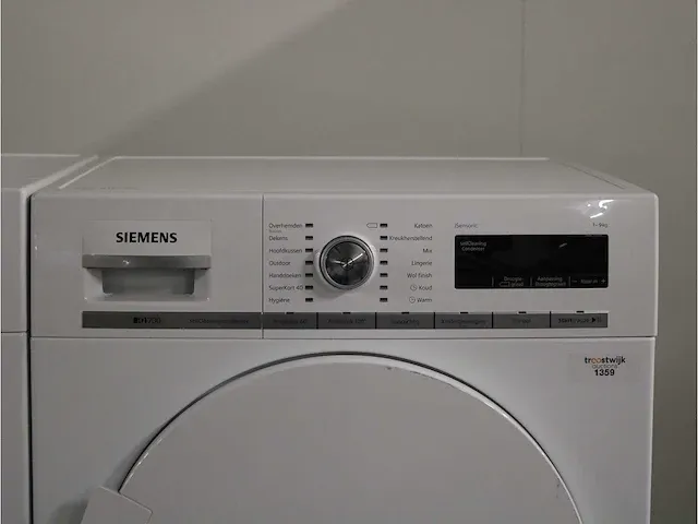 Iq700 isensoric bestcollection aquastop wasmachine & siemens iq700 isensoric selfcleaning condenser droger - afbeelding 6 van  8