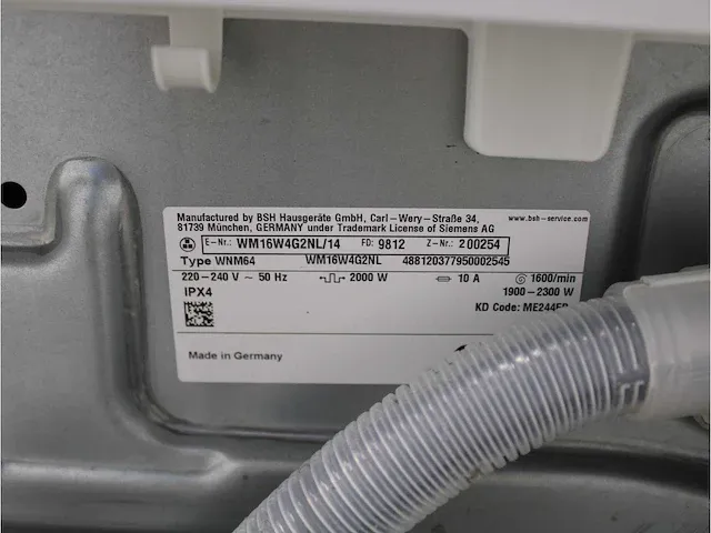 Iq700 isensoric bestcollection aquastop wasmachine & siemens iq700 isensoric selfcleaning condenser droger - afbeelding 5 van  8
