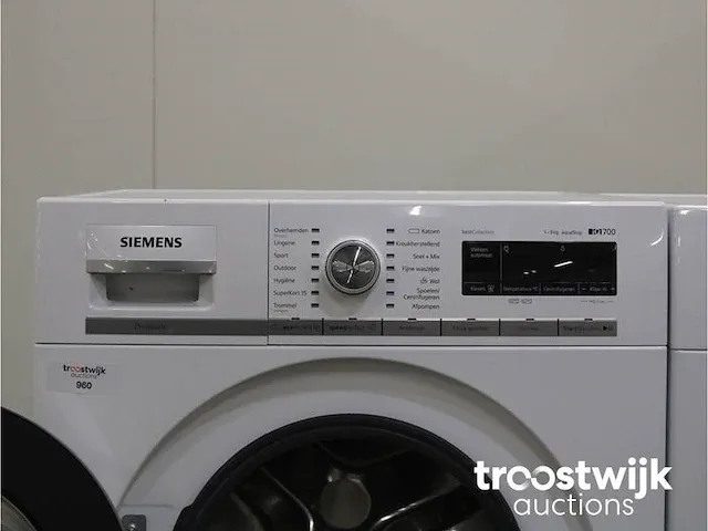 Iq700 isensoric bestcollection wasmachine & siemens iq700 isensoric selfcleaning condenser droger - afbeelding 3 van  8