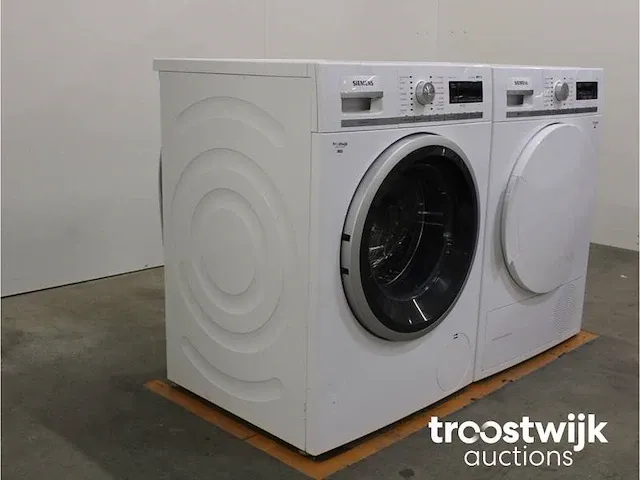 Iq700 isensoric bestcollection wasmachine & siemens iq700 isensoric selfcleaning condenser droger - afbeelding 4 van  8