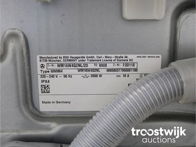 Iq700 isensoric bestcollection wasmachine & siemens iq700 isensoric selfcleaning condenser droger - afbeelding 5 van  8