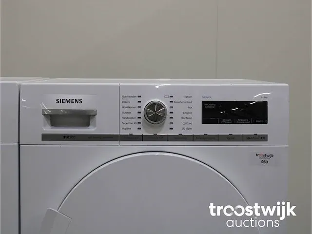 Iq700 isensoric bestcollection wasmachine & siemens iq700 isensoric selfcleaning condenser droger - afbeelding 6 van  8