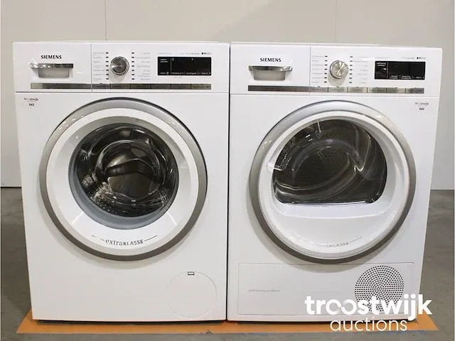 Iq700 isensoric outdoorcollection extraklasse wasmachine & siemens iq700 isensoric outdoorcollection extraklasse droger - afbeelding 1 van  8