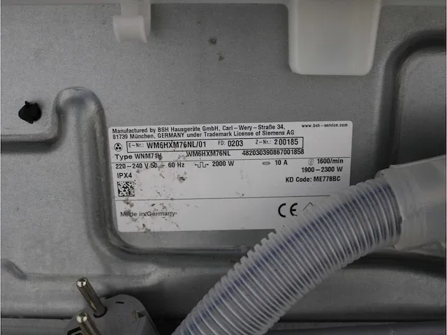 Iq700 isensoric powerspeed system aquastop wifi wasmachine - afbeelding 5 van  6