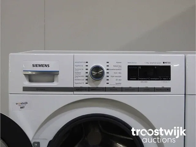 Iq700 isensoric sensofresh system bestcollection wasmachine & siemens iq700 isensoric selfcleaning condenser droger - afbeelding 3 van  8