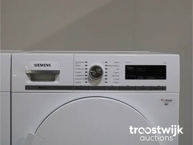 Iq700 isensoric sensofresh system bestcollection wasmachine & siemens iq700 isensoric selfcleaning condenser droger - afbeelding 6 van  8