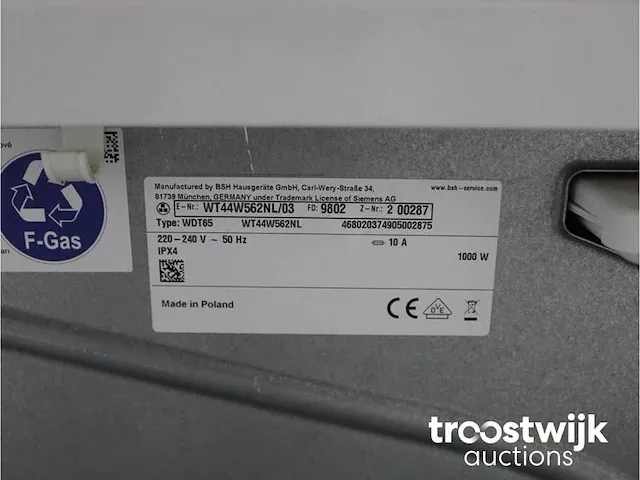Iq700 isensoric sensofresh system bestcollection wasmachine & siemens iq700 isensoric selfcleaning condenser droger - afbeelding 8 van  8