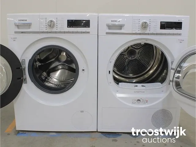 Iq700 isensoric wasmachine & siemens iq700 isensoric a+++ droger - afbeelding 2 van  8