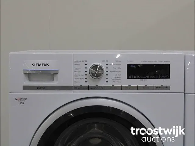 Iq700 isensoric wasmachine & siemens iq700 isensoric a+++ droger - afbeelding 3 van  8