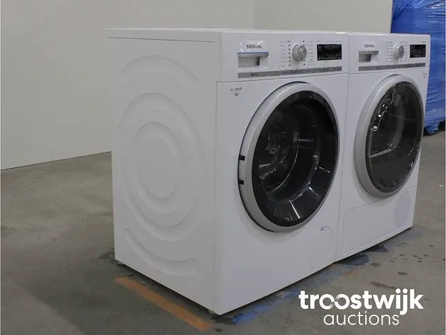 Iq700 isensoric wasmachine & siemens iq700 isensoric a+++ droger - afbeelding 4 van  8