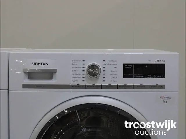 Iq700 isensoric wasmachine & siemens iq700 isensoric a+++ droger - afbeelding 6 van  8