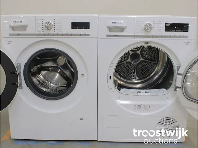 Iq700 isensoric wasmachine & siemens iq700 isensoric selfcleaning condenser droger - afbeelding 2 van  8