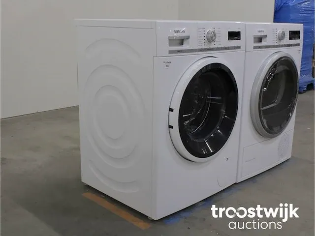 Iq700 isensoric wasmachine & siemens iq700 isensoric selfcleaning condenser droger - afbeelding 4 van  8