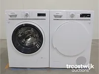 Iq700 isensoric wasmachine & siemens iq700 isensoric selfcleaning condenser droger - afbeelding 1 van  8
