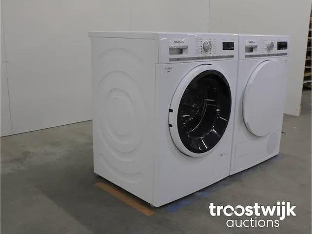 Iq700 isensoric wasmachine & siemens iq700 isensoric selfcleaning condenser droger - afbeelding 4 van  8