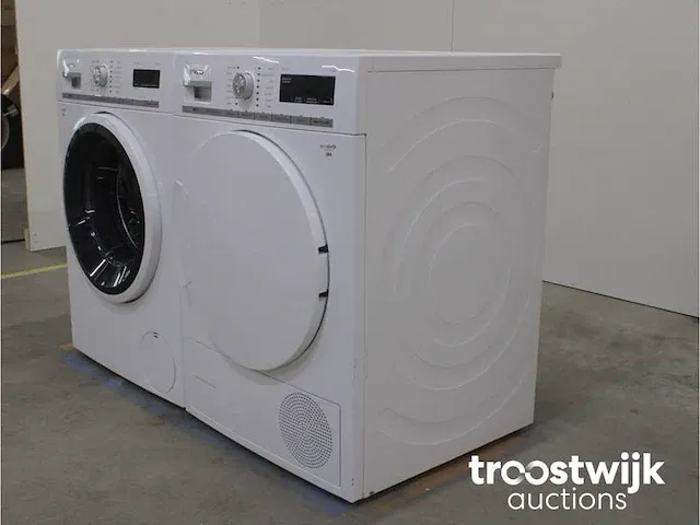 Iq700 isensoric wasmachine & siemens iq700 isensoric selfcleaning condenser droger - afbeelding 7 van  8