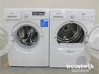 Iq700 varioperfect aquastop wasmachine & siemens iq500 isensoric selfcleaning condenser droger - afbeelding 2 van  8