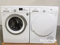 Iq700 varioperfect bestcollection wasmachine & siemens iq500 isensoric selfcleaning condenser droger - afbeelding 1 van  8