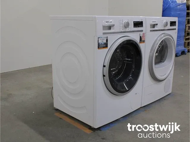 Iq700 varioperfect wasmachine & siemens iq700 isensoric selfcleaning condenser extraklasse droger - afbeelding 4 van  8