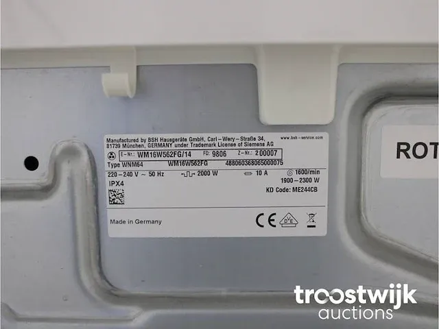 Iq700 varioperfect wasmachine & siemens iq700 isensoric selfcleaning condenser extraklasse droger - afbeelding 5 van  8