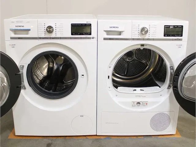 Iq800 i-dos wasmachine & siemens iq800 isensoric selfcleaning condenser droger - afbeelding 2 van  8