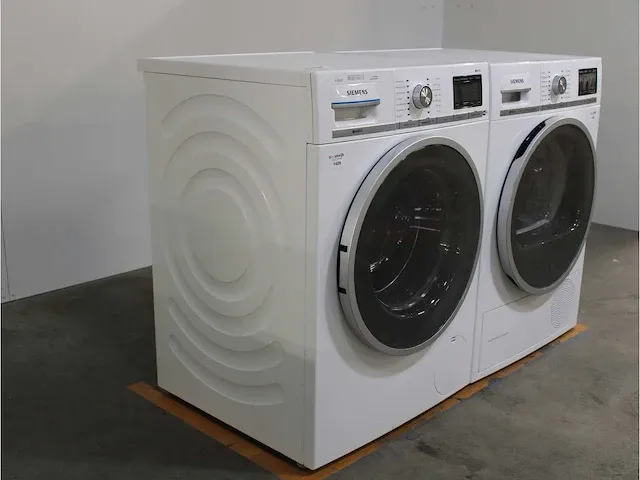 Iq800 i-dos wasmachine & siemens iq800 isensoric selfcleaning condenser droger - afbeelding 4 van  8