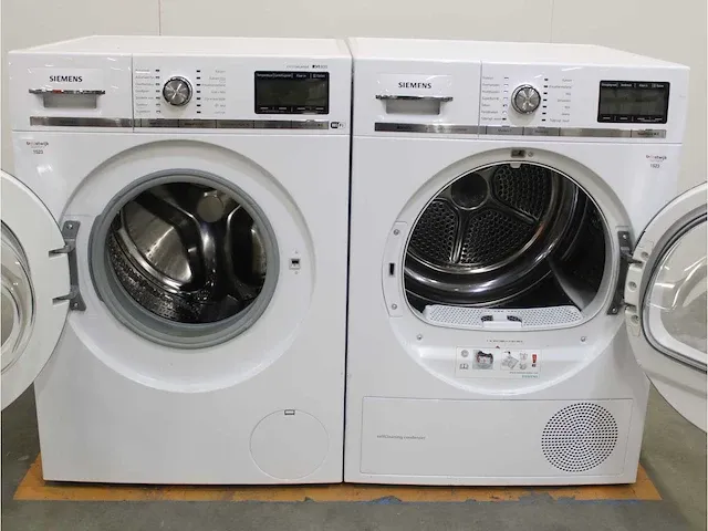 Iq800 isensoric extraklasse wifi wasmachine & siemens iq800 selfcleaning condenser a++ droger - afbeelding 2 van  8