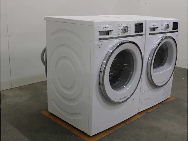 Iq800 isensoric extraklasse wifi wasmachine & siemens iq800 selfcleaning condenser a++ droger - afbeelding 4 van  8