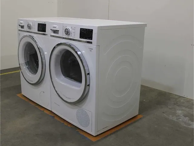 Iq800 isensoric extraklasse wifi wasmachine & siemens iq800 selfcleaning condenser a++ droger - afbeelding 7 van  8