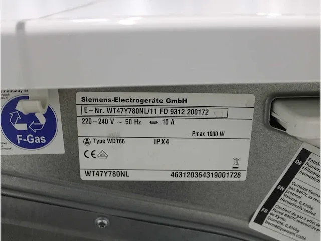 Iq800 isensoric extraklasse wifi wasmachine & siemens iq800 selfcleaning condenser a++ droger - afbeelding 8 van  8