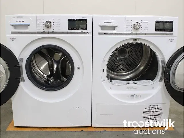 Iq800 isensoric i-dos wasmachine & siemens iq800 isensoric selfcleaning condenser droger - afbeelding 2 van  8