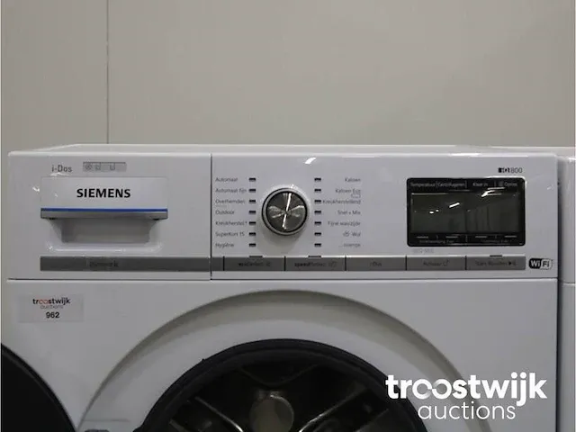 Iq800 isensoric i-dos wasmachine & siemens iq800 isensoric selfcleaning condenser droger - afbeelding 3 van  8