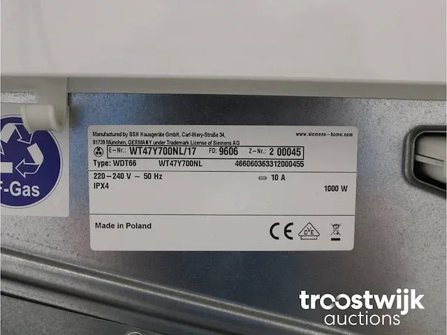 Iq800 isensoric i-dos wasmachine & siemens iq800 isensoric selfcleaning condenser droger - afbeelding 8 van  8