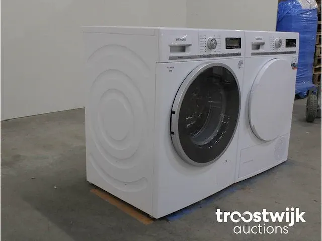 Iq800 isensoric wasmachine & siemens iq700 isensoric selfcleaning condenser droger - afbeelding 4 van  8