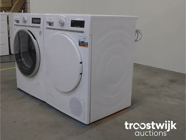 Iq800 isensoric wasmachine & siemens iq700 isensoric selfcleaning condenser droger - afbeelding 7 van  8