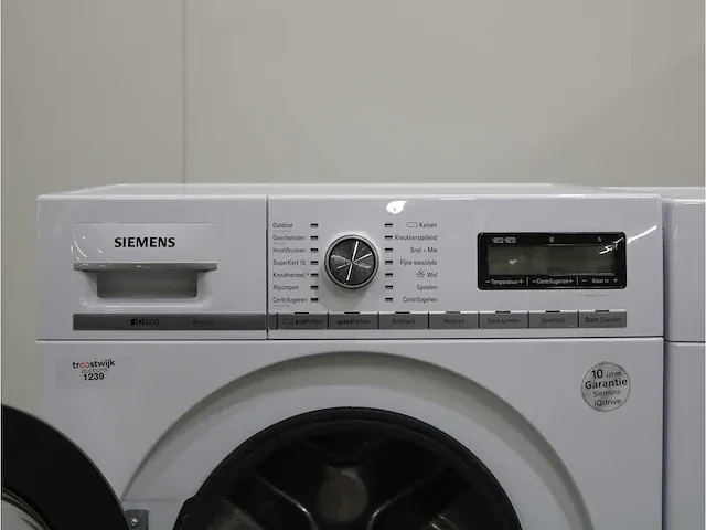 Iq800 isensoric wasmachine & siemens iq700 selfcleaning condenser droger - afbeelding 3 van  8