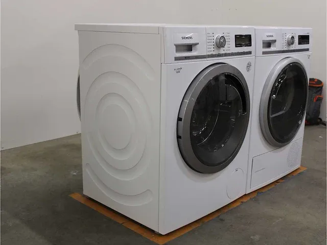 Iq800 isensoric wasmachine & siemens iq700 selfcleaning condenser droger - afbeelding 4 van  8