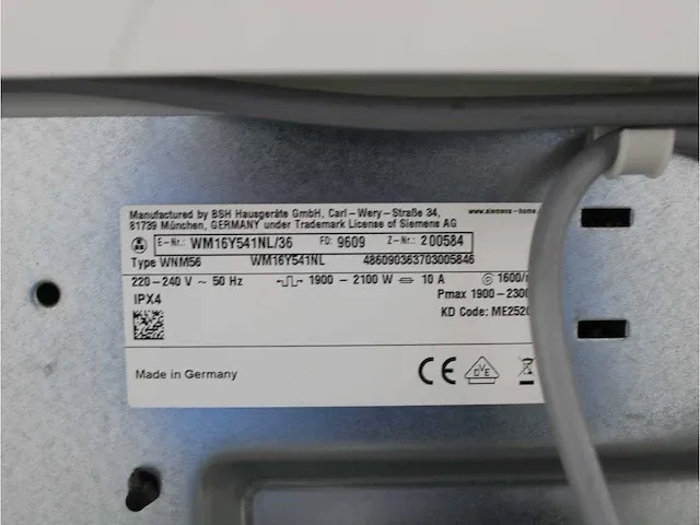 Iq800 isensoric wasmachine & siemens iq700 selfcleaning condenser droger - afbeelding 5 van  8