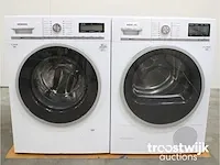 Iq800 isensoric wasmachine & siemens iq700 selfcleaning condenser droger - afbeelding 1 van  8
