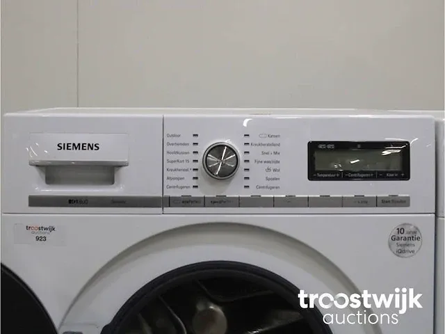 Iq800 isensoric wasmachine & siemens iq700 selfcleaning condenser droger - afbeelding 3 van  8