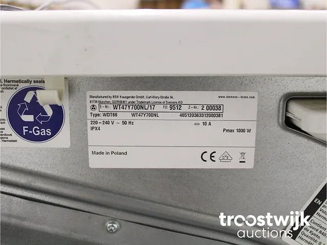 Iq800 isensoric wasmachine & siemens iq700 selfcleaning condenser droger - afbeelding 8 van  8
