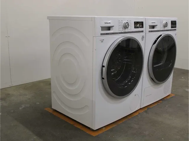 Iq800 isensoric wasmachine & siemens iq800 isensoric selfcleaning condenser droger - afbeelding 4 van  8