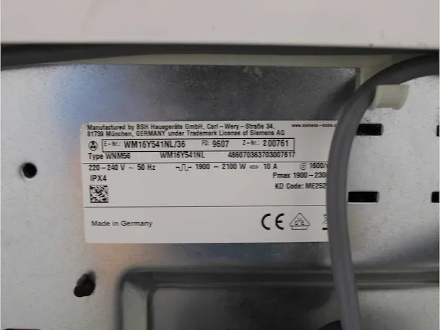 Iq800 isensoric wasmachine & siemens iq800 isensoric selfcleaning condenser droger - afbeelding 5 van  8