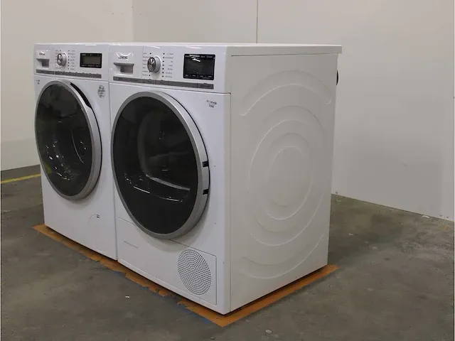 Iq800 isensoric wasmachine & siemens iq800 isensoric selfcleaning condenser droger - afbeelding 7 van  8