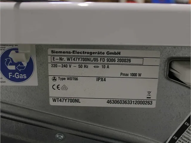 Iq800 isensoric wasmachine & siemens iq800 selfcleaning condenser a++ droger - afbeelding 8 van  8