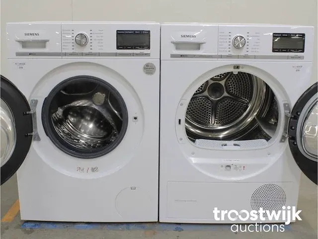 Iq800 wasmachine & siemens iq800 selfcleaning condenser a++ droger - afbeelding 2 van  8