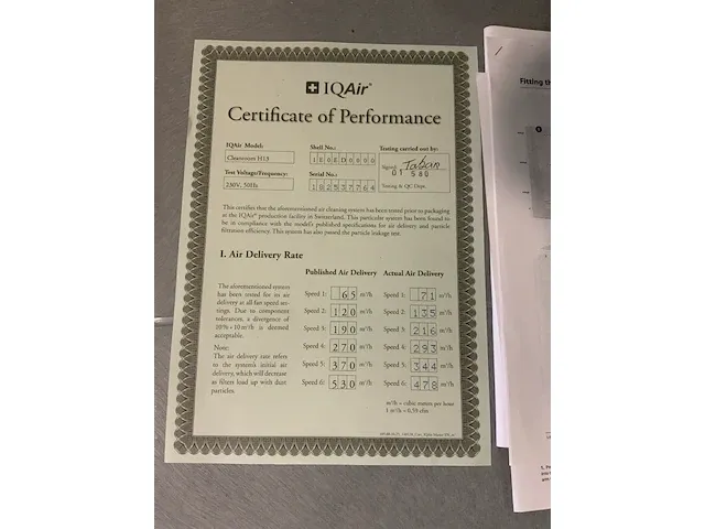 Iqair cleanroom h13 cleanroomfilter - afbeelding 2 van  8