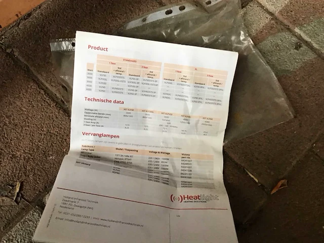 Ir lamp - spuiterij - overige garage gereedschap - afbeelding 8 van  9