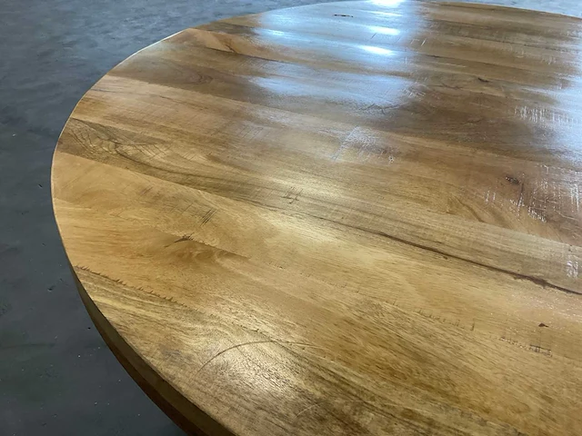 Irís ronde eetkamertafel - afbeelding 7 van  8